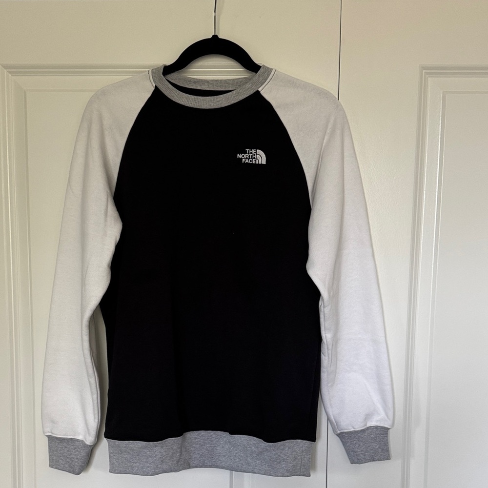 The North Face Black and White Sweatshirt